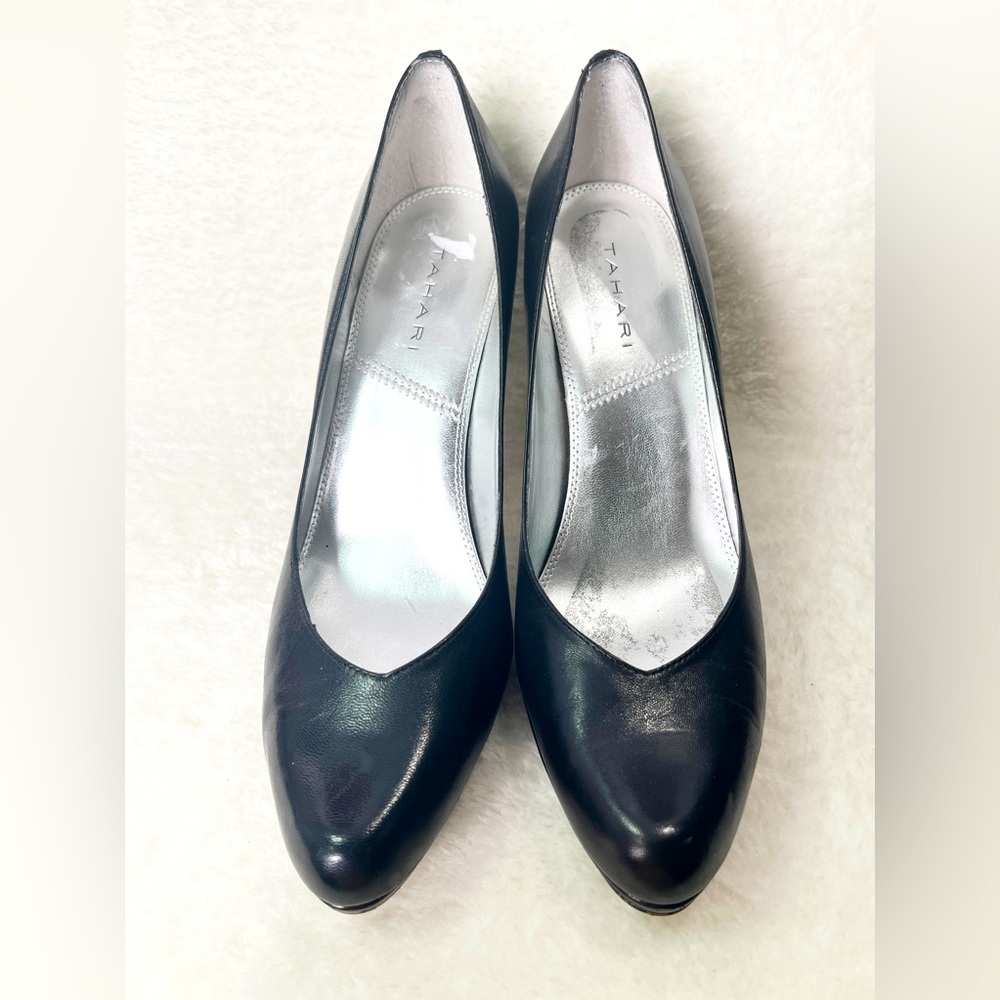 Tahari Black Heels - Picture 2 of 10
